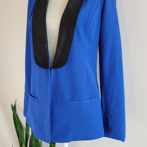 Rock & Republic Colorblock Tuxedo Blazer - Picture 9 of 16
